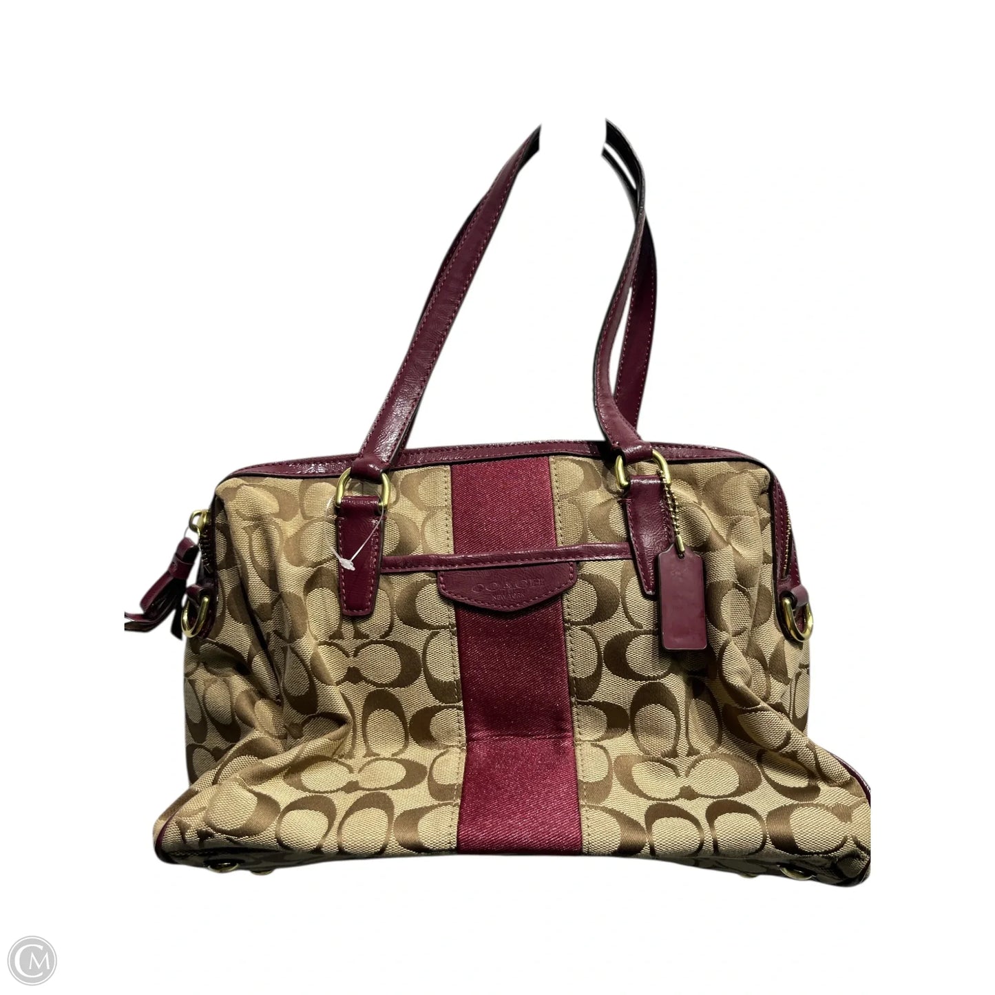 Handbag Designer By Coach, Size: Medium