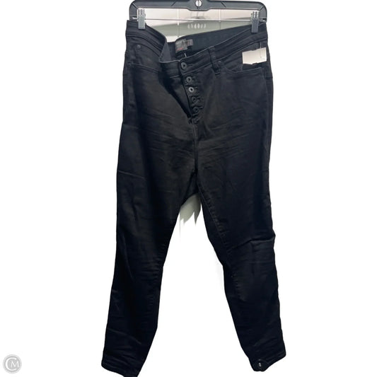 Jeans Skinny By Torrid In Black Denim, Size: 18