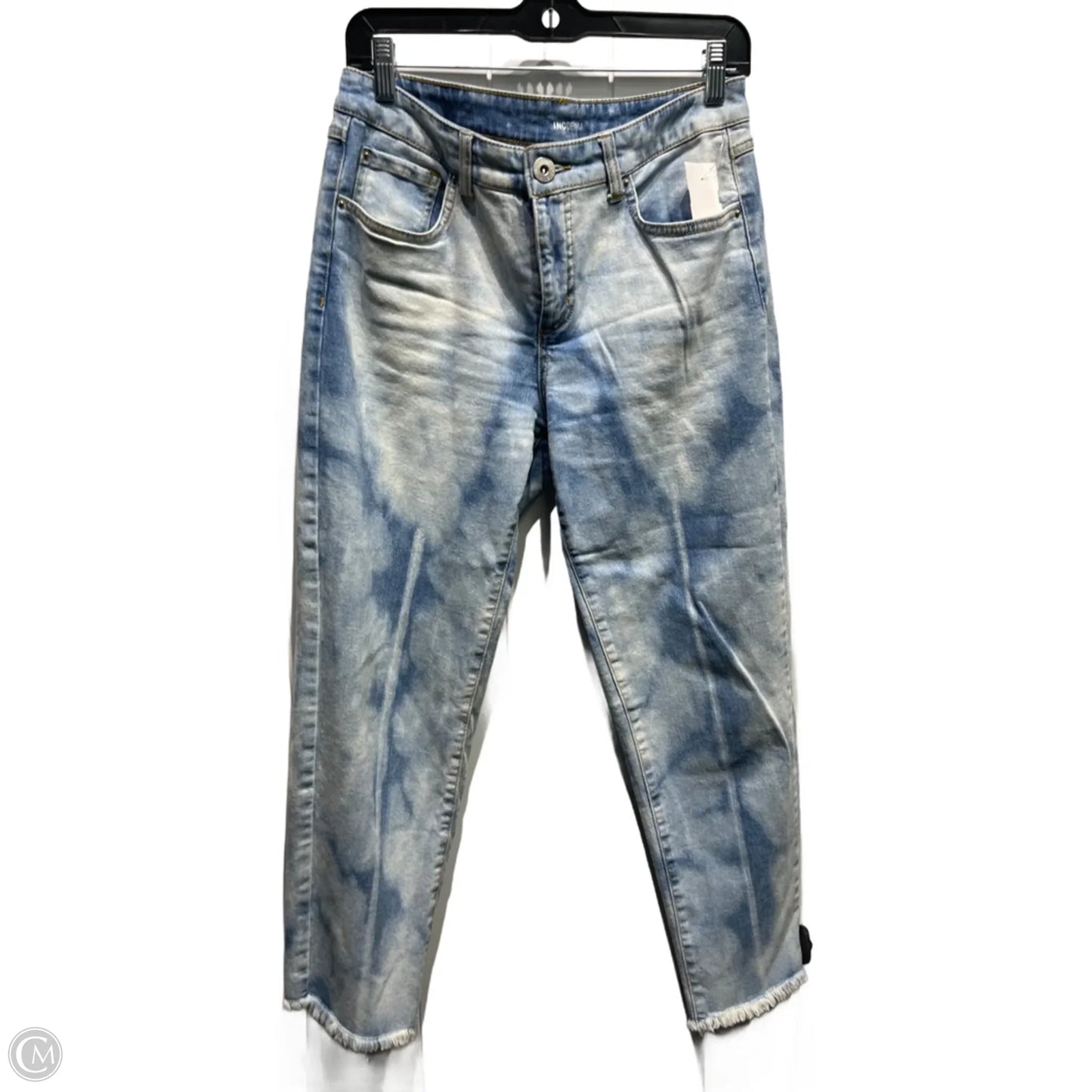 Jeans Straight By Inc In Blue Denim, Size: 4