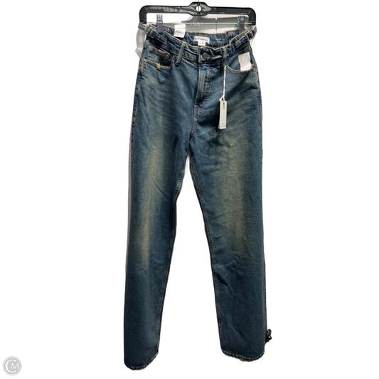 Jeans Wide Leg By Good American In Blue Denim, Size: 2