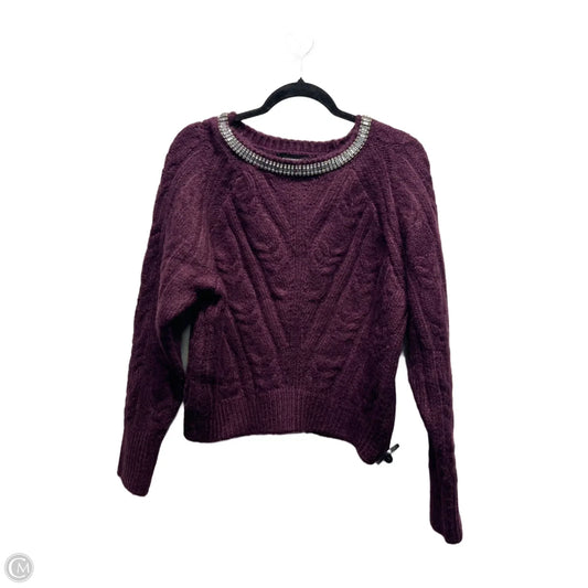 Sweater By Express In Purple, Size: M