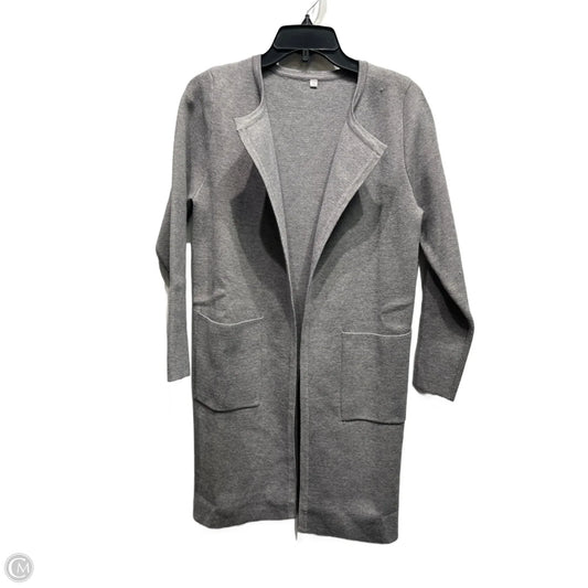 Cardigan By Clothes Mentor In Grey, Size: Xs