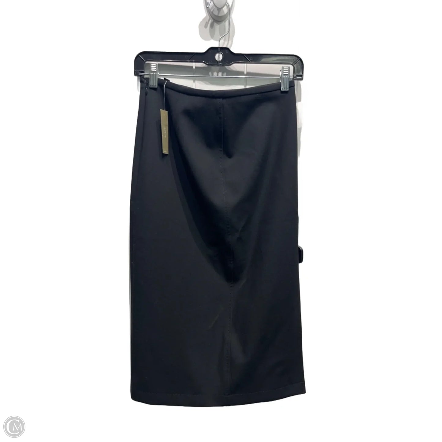 Skirt Midi By J. Crew In Black, Size: Xxs