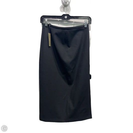 Skirt Midi By J. Crew In Black, Size: Xxs