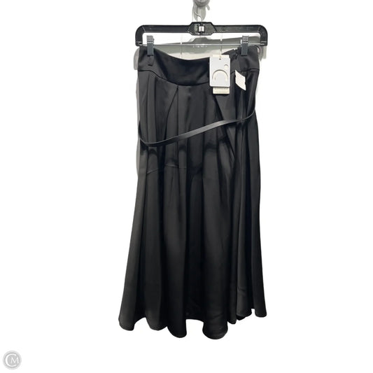 Skirt Midi By Commense In Black, Size: Xs