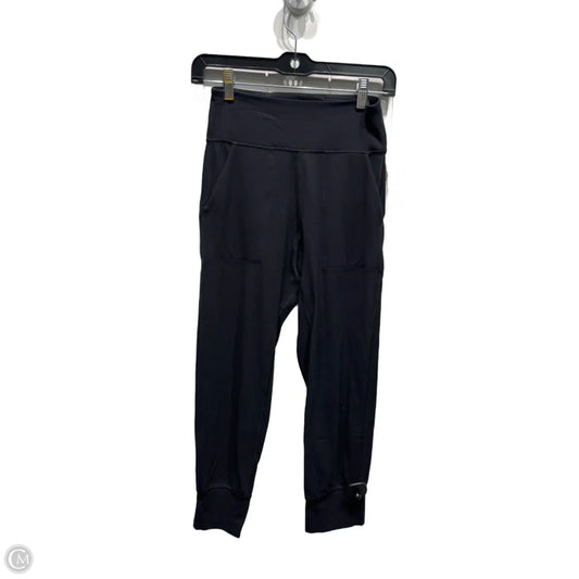 Athletic Pants By Lululemon In Black, Size: 4