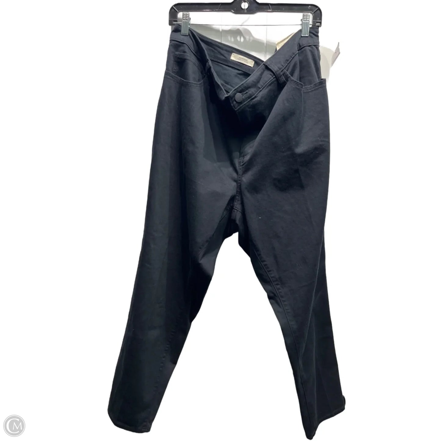 Jeans Skinny By Universal Thread In Black Denim, Size: 22