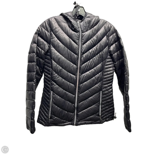 Jacket Puffer & Quilted By Calvin Klein In Black, Size: M