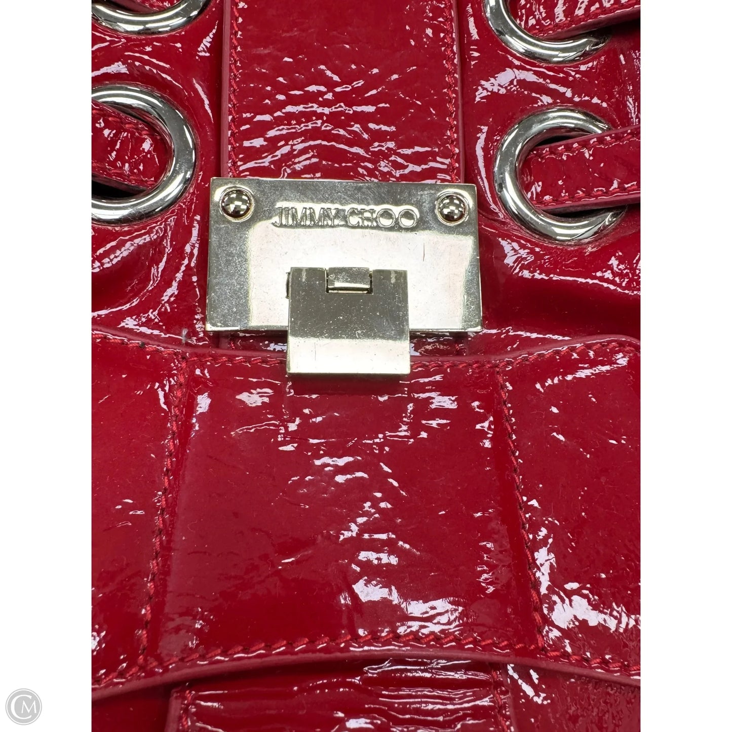 Handbag Luxury Designer By Jimmy Choo, Size: Large