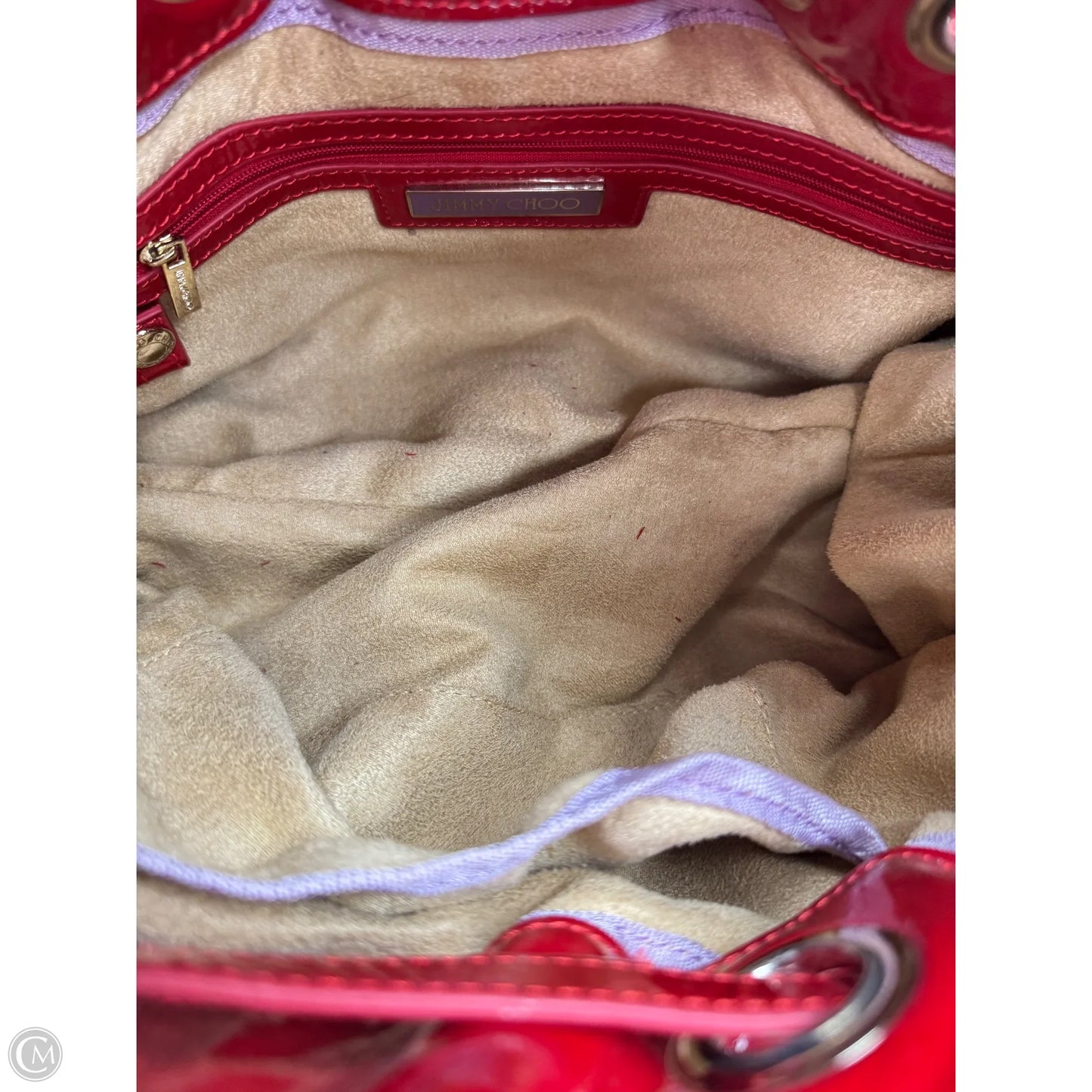 Handbag Luxury Designer By Jimmy Choo, Size: Large