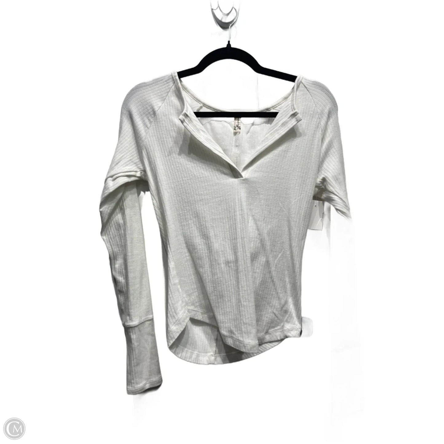 Top Long Sleeve By We The Free In White, Size: L