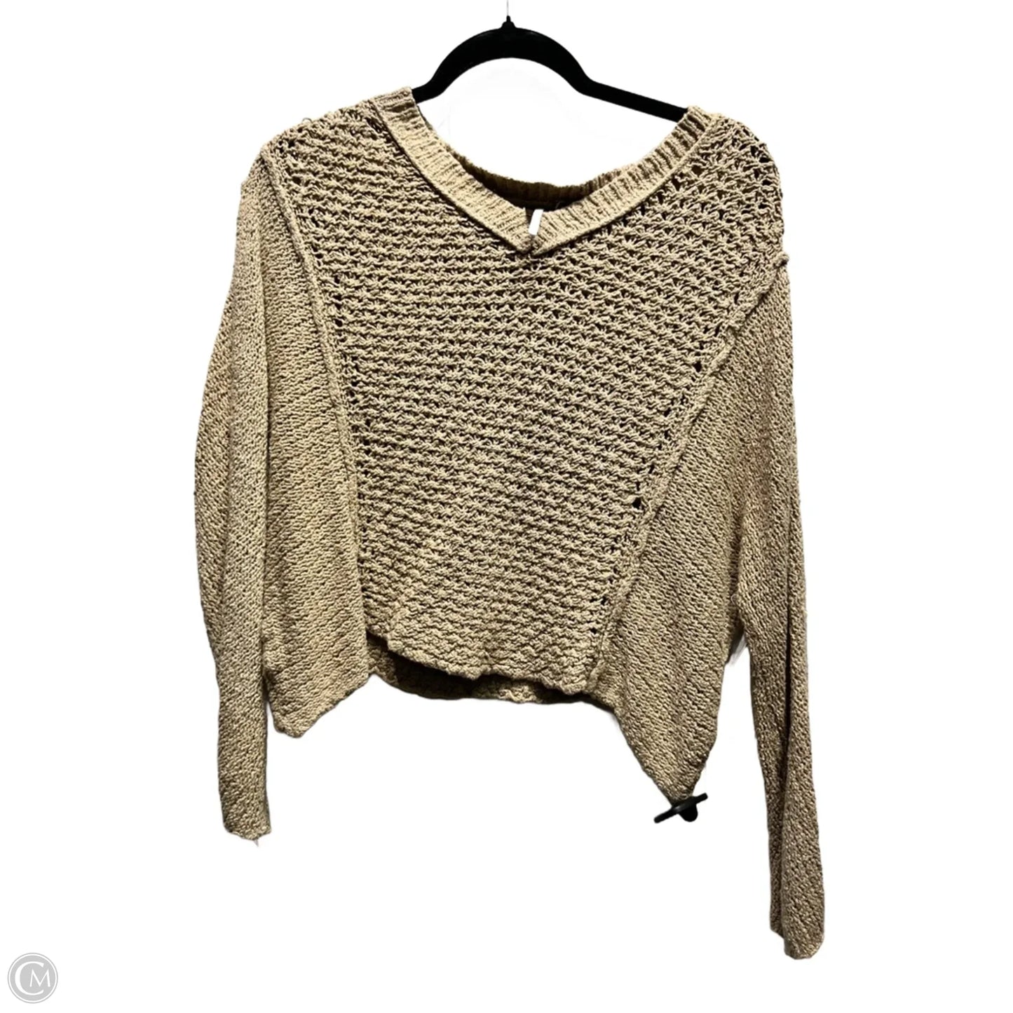 Sweater By Free People In Tan, Size: Xs