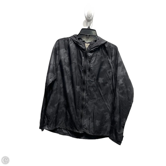 Jacket Windbreaker By Second Skin In Black, Size: Xl