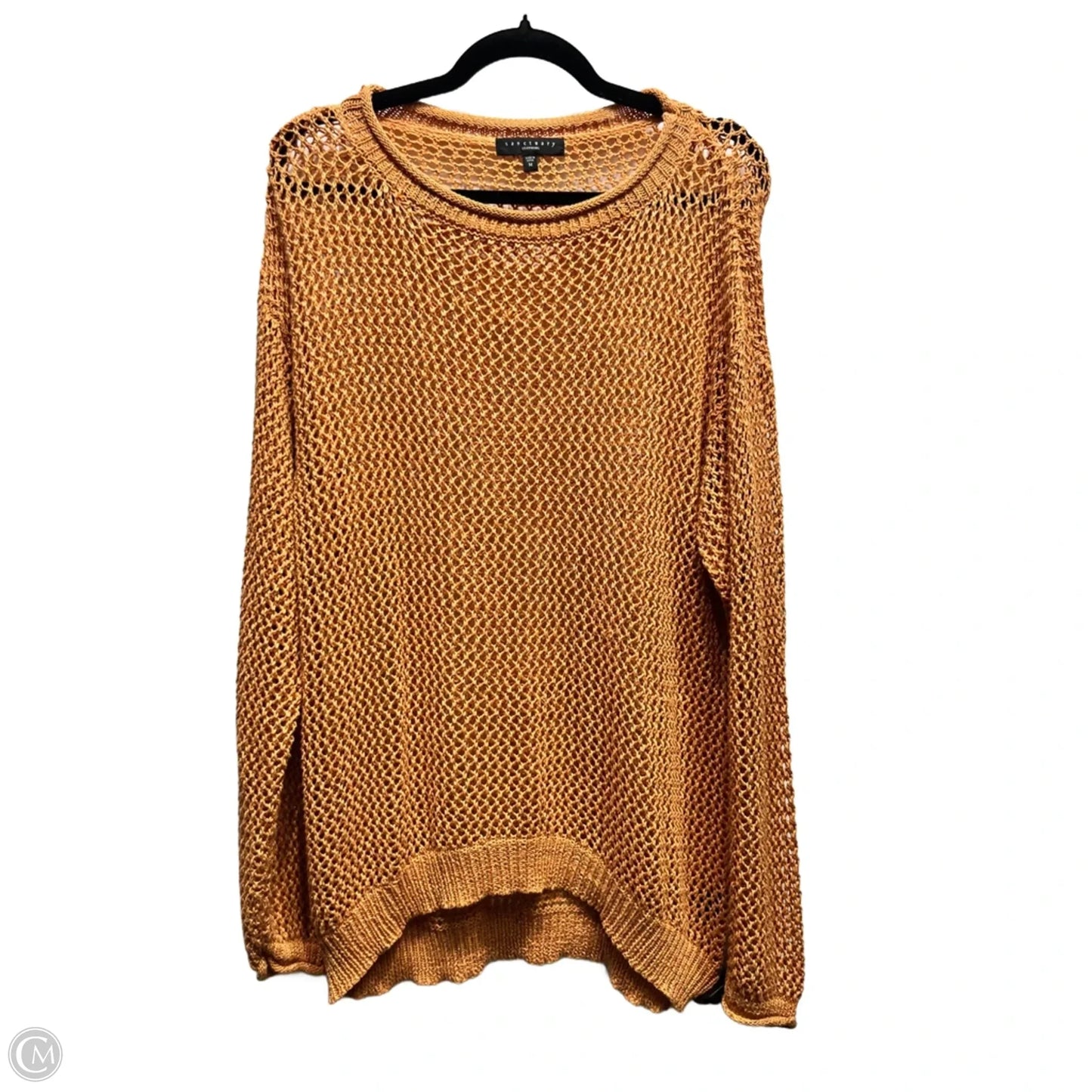 Top Long Sleeve By Sanctuary In Orange, Size: M