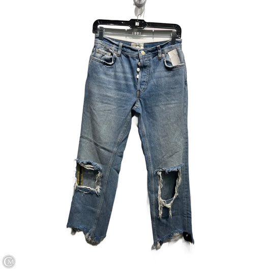 Jeans Straight By We The Free In Blue Denim, Size: 2