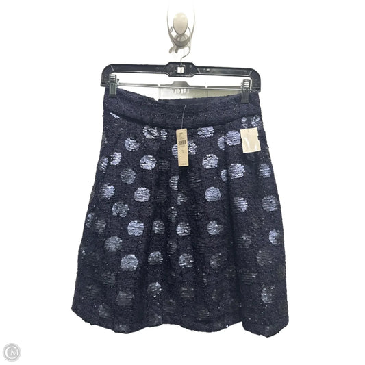 Skirt Mini & Short By Eva Franco In Navy, Size: 4