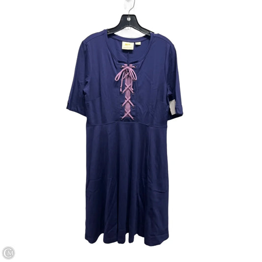 Dress Casual Short By Maeve In Blue, Size: S