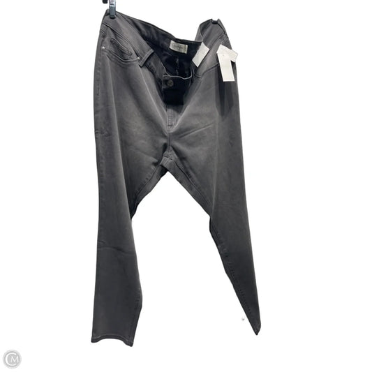 Jeans Skinny By Jessica Simpson In Grey Denim, Size: 20