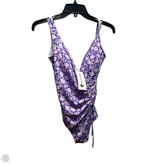Swimsuit By moontide In Blue & Pink, Size: Xs