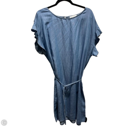 Dress Casual Short By Beachlunchlounge In Blue, Size: L