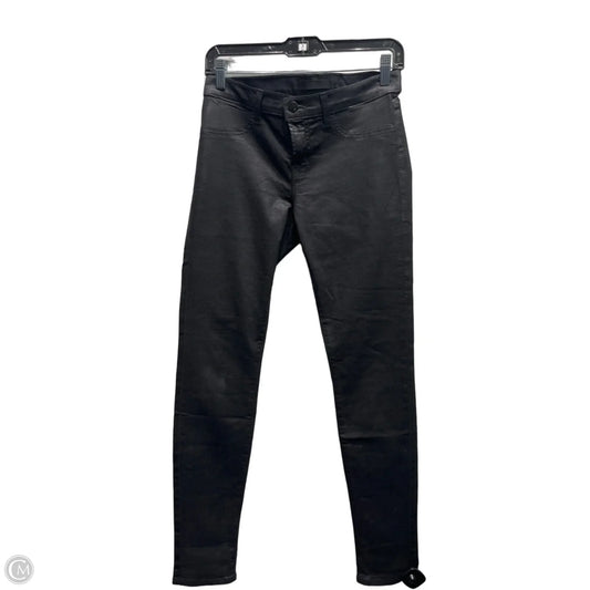 Jeans Skinny By J Brand In Black Denim, Size: 6