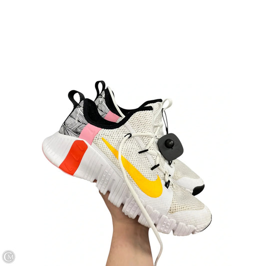 Shoes Athletic By Nike In Orange & Yellow, Size: 10