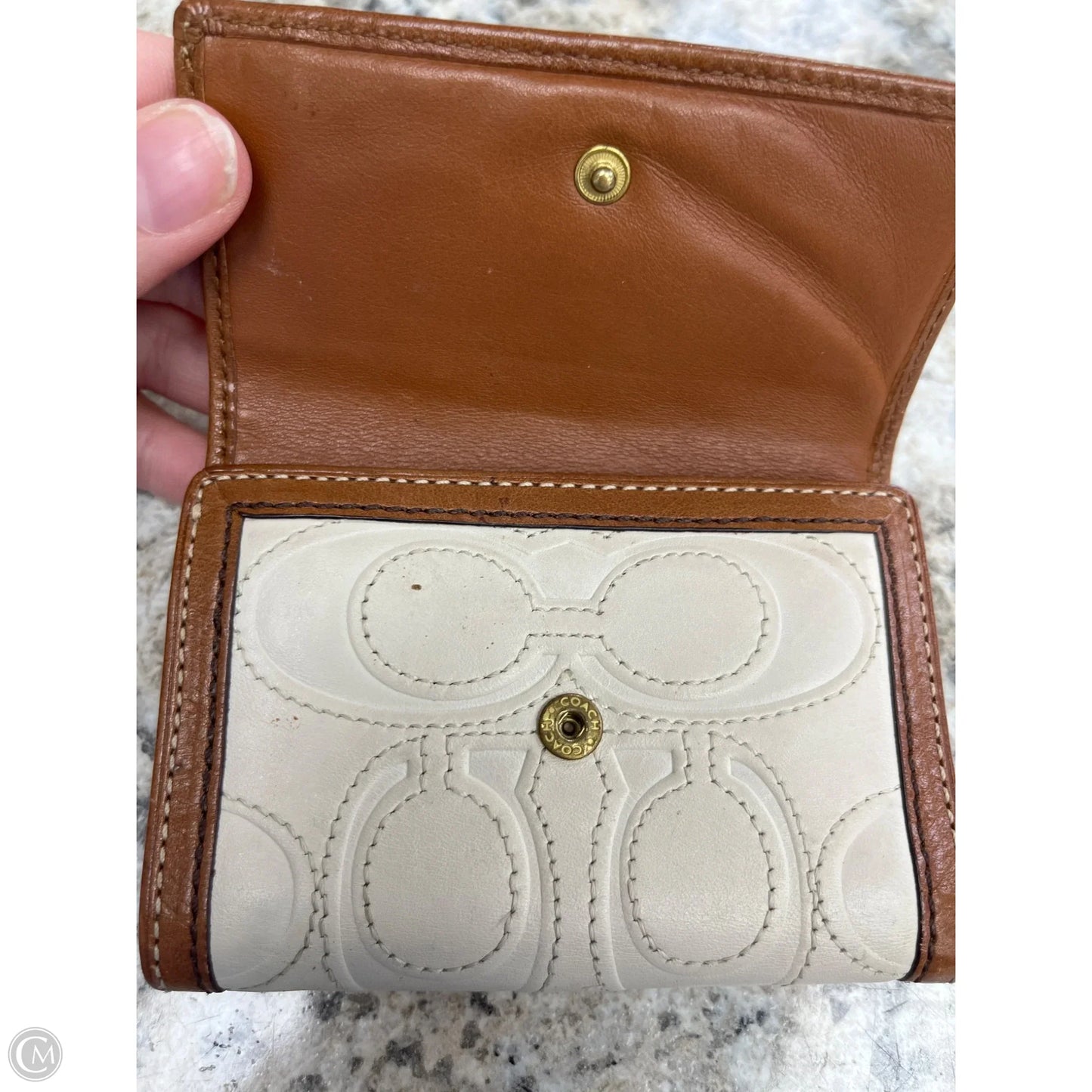 Wallet Designer By Coach, Size: Small