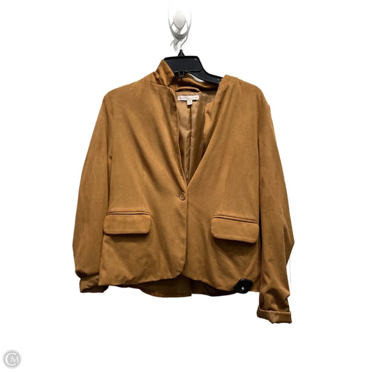 Blazer By Sincerely Jules In Tan, Size: M