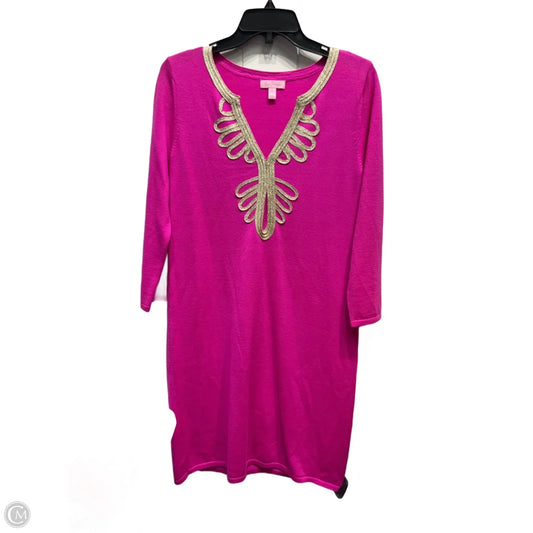 Dress Designer By Lilly Pulitzer In Pink, Size: M