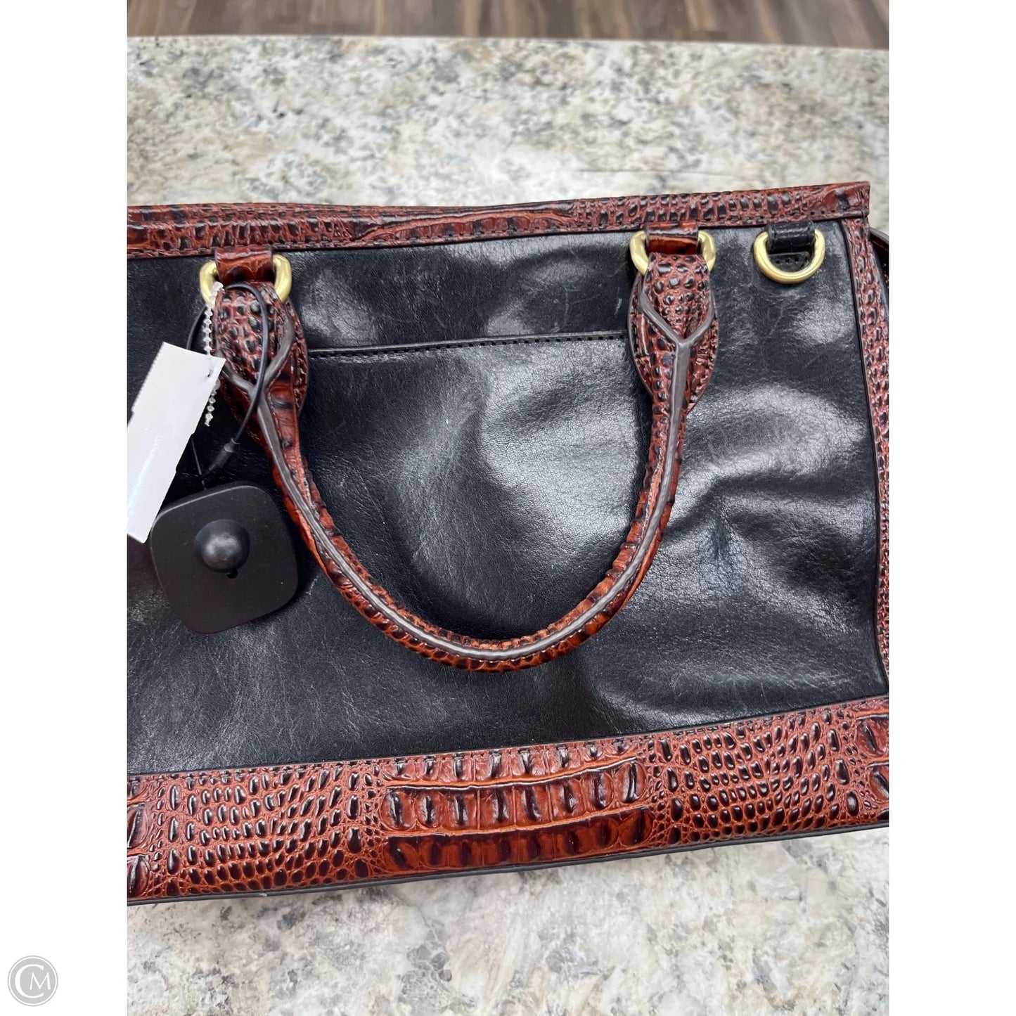 Handbag Designer By Brahmin, Size: Medium