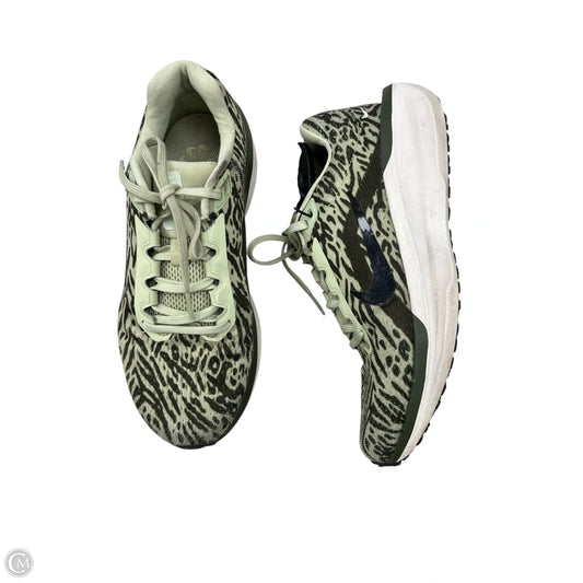 Shoes Athletic By Nike In Green, Size: 7