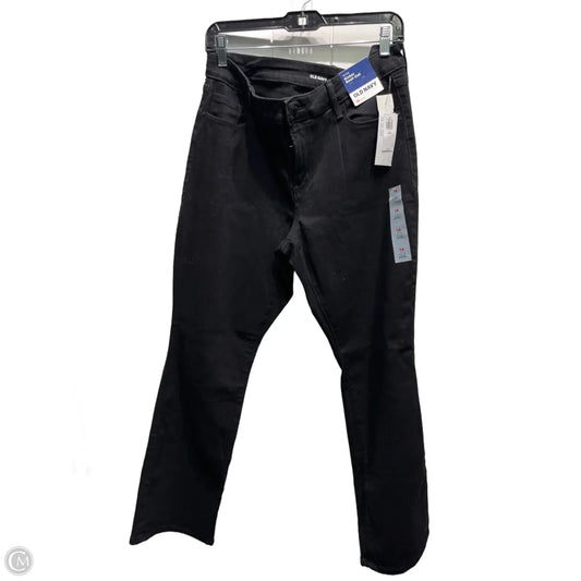 Jeans Boot Cut By Old Navy In Black Denim, Size: 14