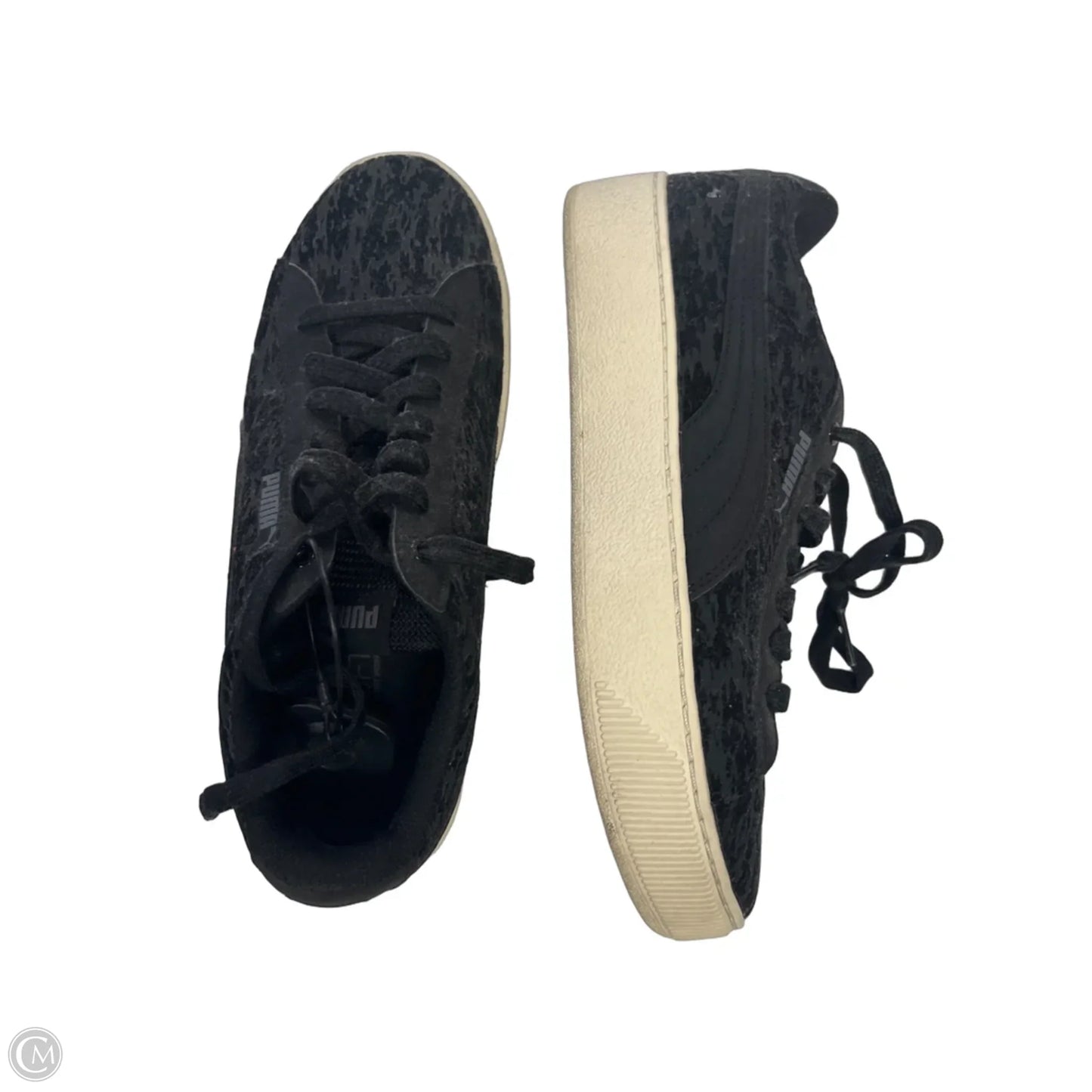 Shoes Sneakers By Puma In Black, Size: 8