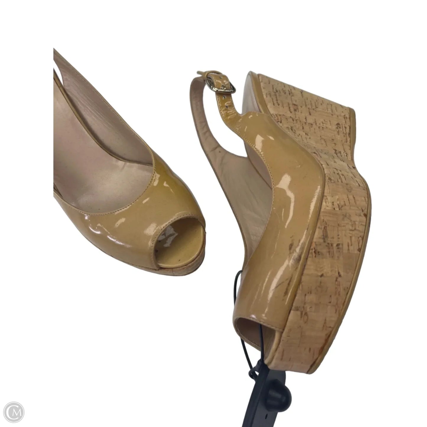 Sandals Designer By Stuart Weitzman In Tan, Size: 6.5