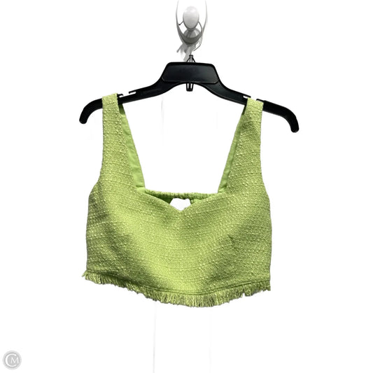 Top Sleeveless By House Of Harlow In Green, Size: M