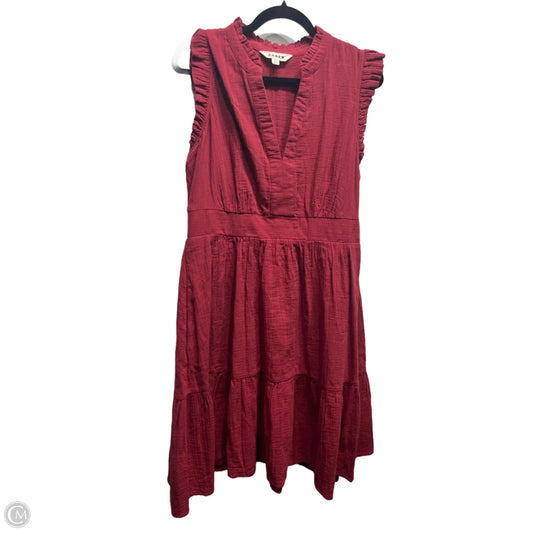 Dress Casual Short By Boden In Maroon, Size: 12