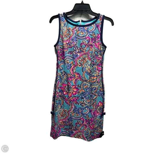 Dress Designer By Lilly Pulitzer In Blue & Pink, Size: S