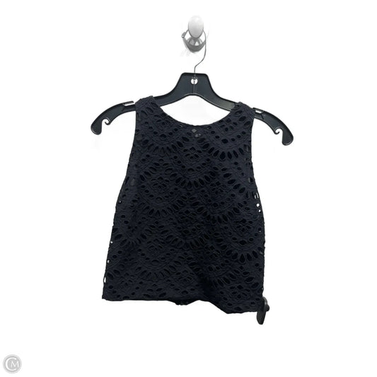 Top Sleeveless Designer By Alice + Olivia In Black, Size: S