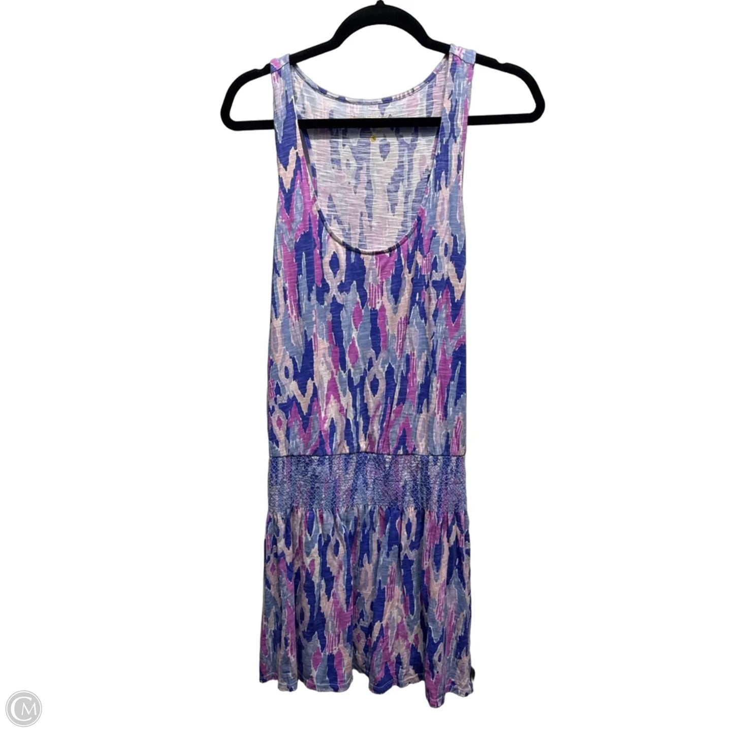 Dress Designer By Lilly Pulitzer In Blue & Purple, Size: L