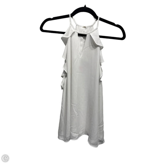 Top Sleeveless Designer By Lilly Pulitzer In White, Size: S