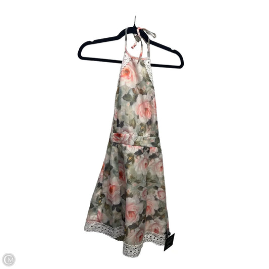 Dress Casual Short By Lulu In Green & Orange, Size: Xs