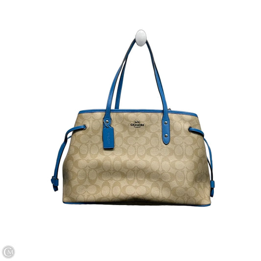 Handbag Designer By Coach, Size: Large