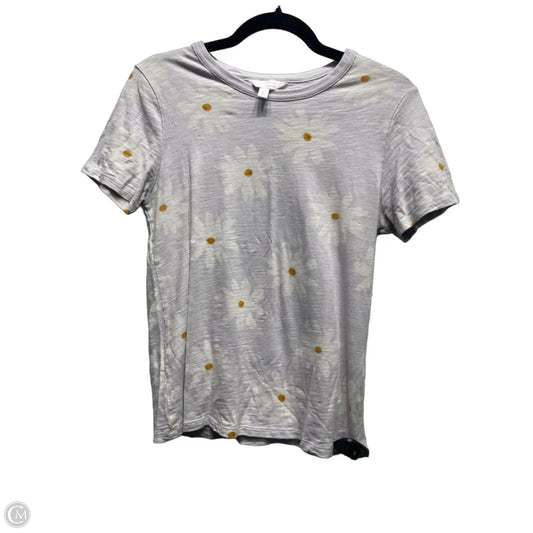 Top Short Sleeve By Lc Lauren Conrad In Purple, Size: S