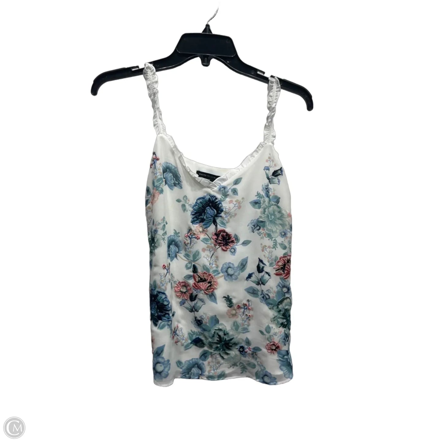 Top Sleeveless By White House Black Market In Blue & Green, Size: Xxsp