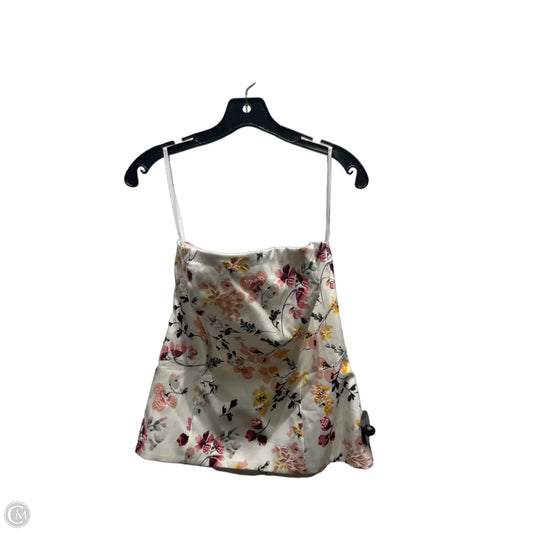 Top Sleeveless By White House Black Market In Pink & Yellow
