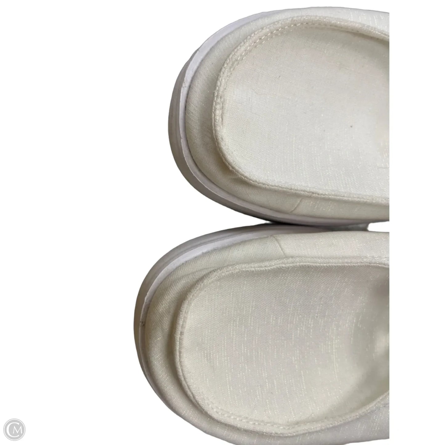 Shoes Flats By Hey Dude In Cream, Size: 8