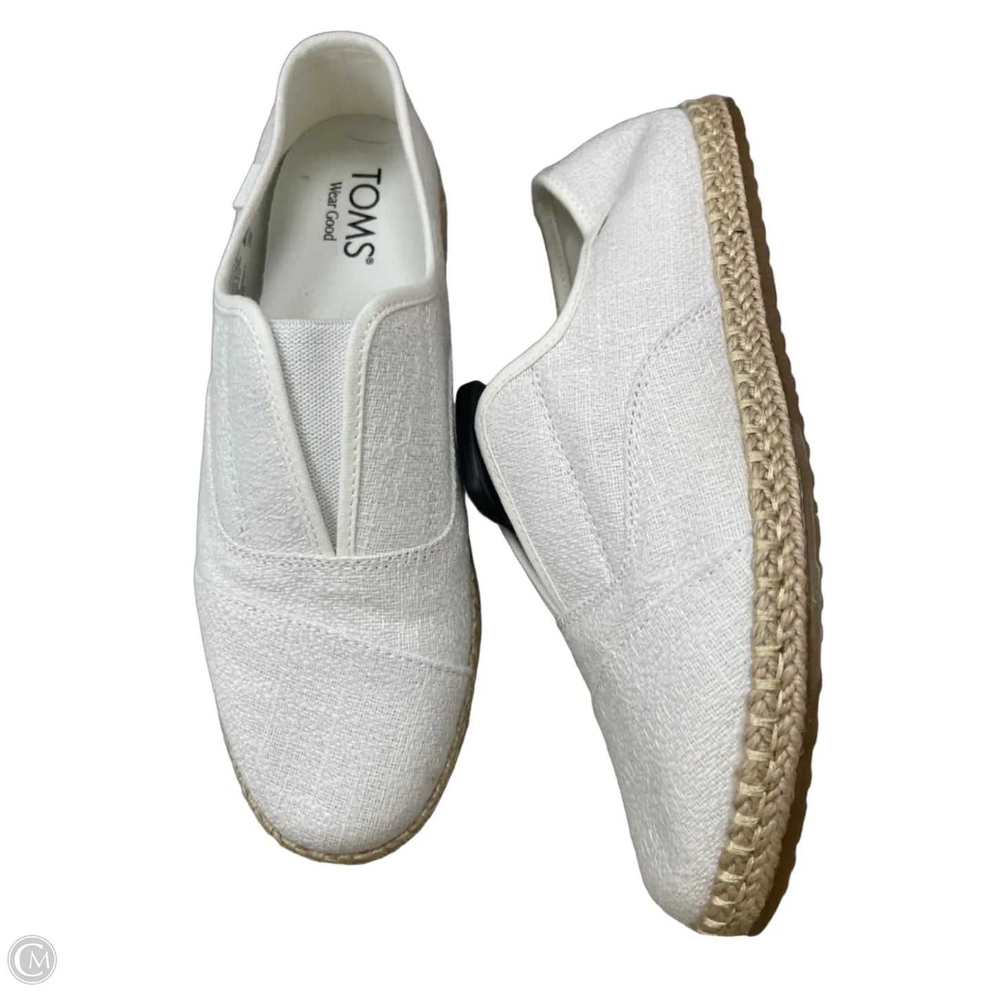 Shoes Flats By Toms In White, Size: 7.5