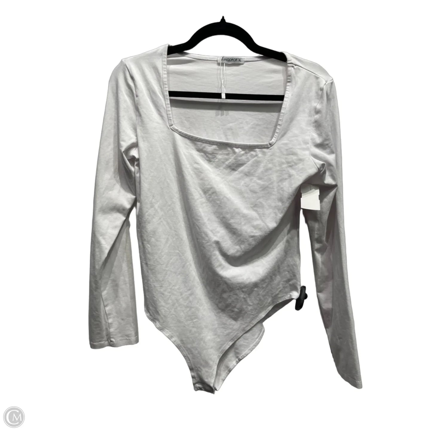 Bodysuit By Mangopop In White, Size: Xl