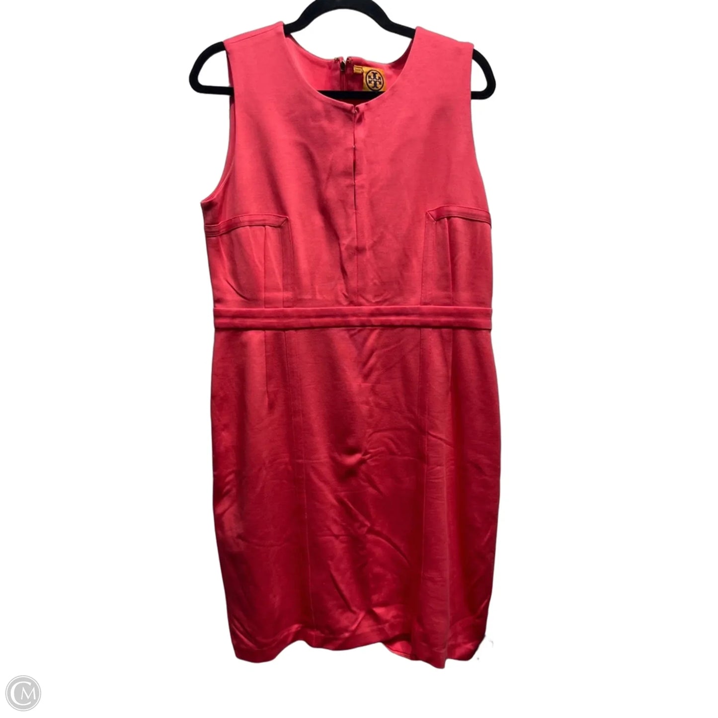 Dress Designer By Tory Burch In Coral, Size: L