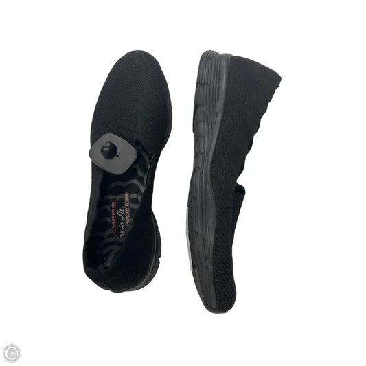 Shoes Flats By Skechers In Black, Size: 8